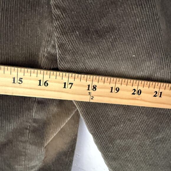 LL Bean Blazer Womens 10 Regular Brown Corduroy Stretch Classic Jacket Pockets - Picture 6 of 10